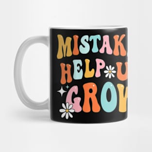 Groovy Growth Mindset Positive Teacher Back To School Mug